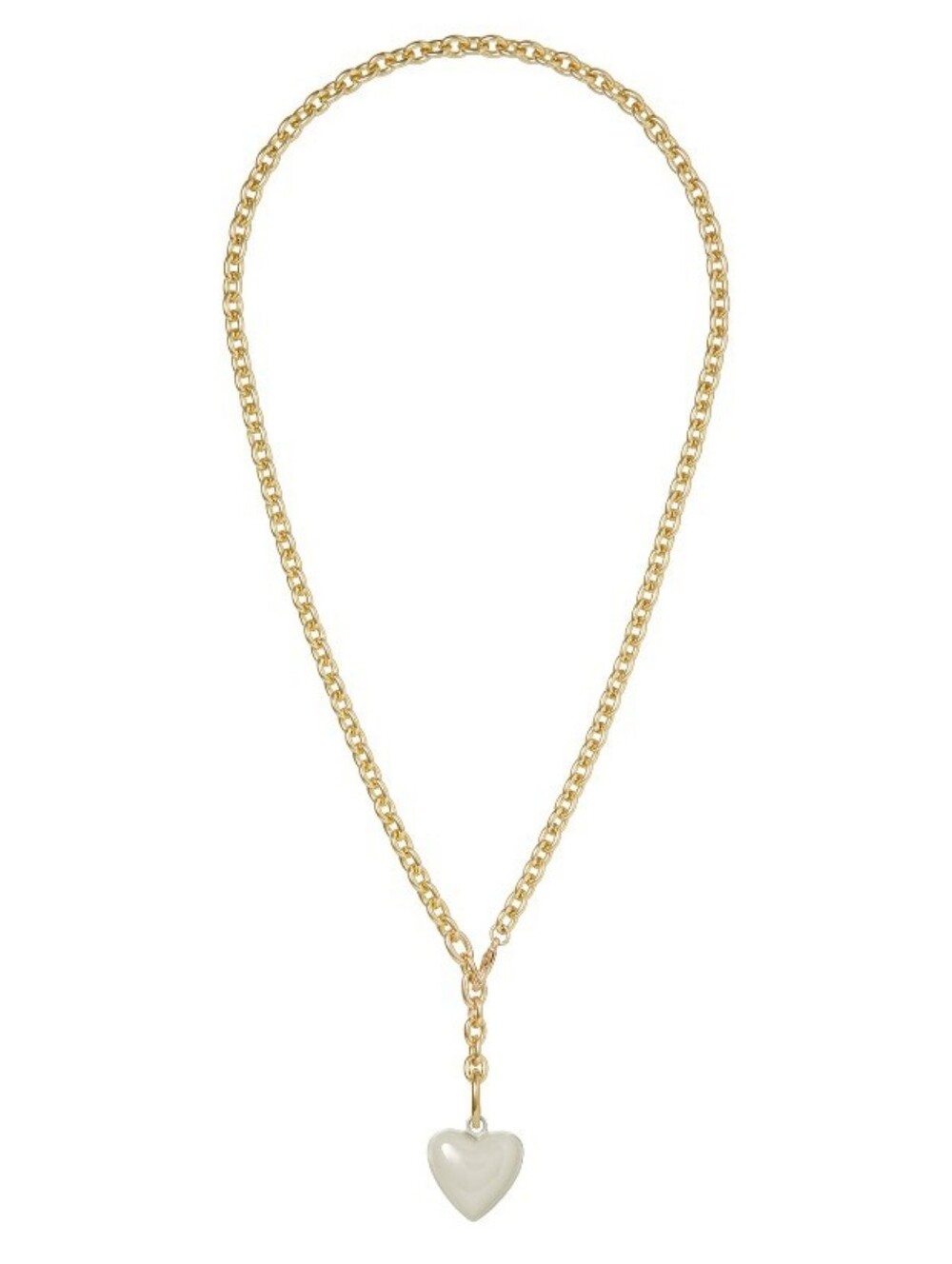 Roxanne Assulin The Mini Puffy Heart Charm Necklace